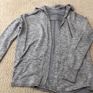 Athleta grey cardigan